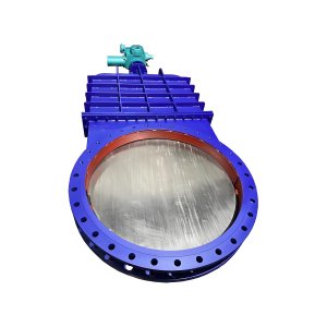 DN2000工業(yè)廢水處理電動(dòng)刀閘閥排矸、排渣